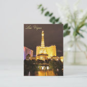 Las Vegas Lights Postkarte (Stehend Vorderseite)