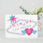 Las Vegas Lucky in der Liebe Sate Date Save The Date (Stehend Vorderseite)