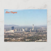 Las Vegas-Luft Postkarte (Vorderseite)