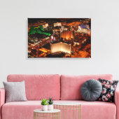 Las Vegas Luftbild aus Blimp Leinwanddruck (Insitu (Wohnzimmer))