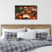 Las Vegas Luftbild aus Blimp Leinwanddruck (Insitu (Schlafzimmer))