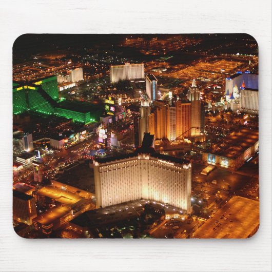 Las Vegas Luftbild aus Blimp Mousepad (Vorne)