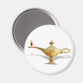 Las Vegas Magic Lamp Magnet (Vorderseite/Rückseite)