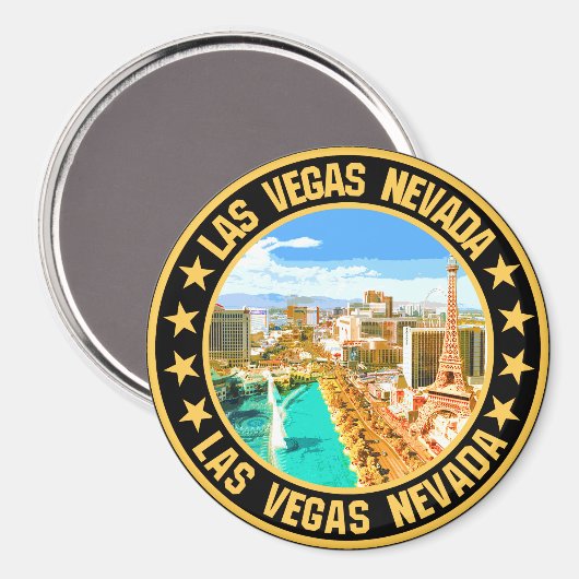 Las vegas magnet (Vorderseite/Rückseite)