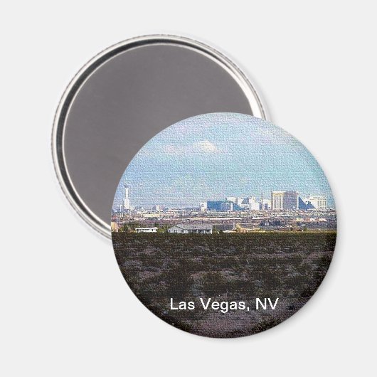 Las Vegas Magnet (Vorderseite/Rückseite)