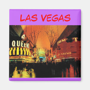 Las Vegas-Magnet - besonders angefertigt Magnet