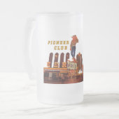 Las Vegas Mattiert Glass Beer Tasse (Vorderseite Links)