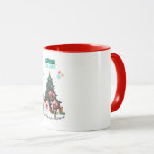 Las Vegas Merry Christmas Chihuahua Tasse (VorderseiteRechts)