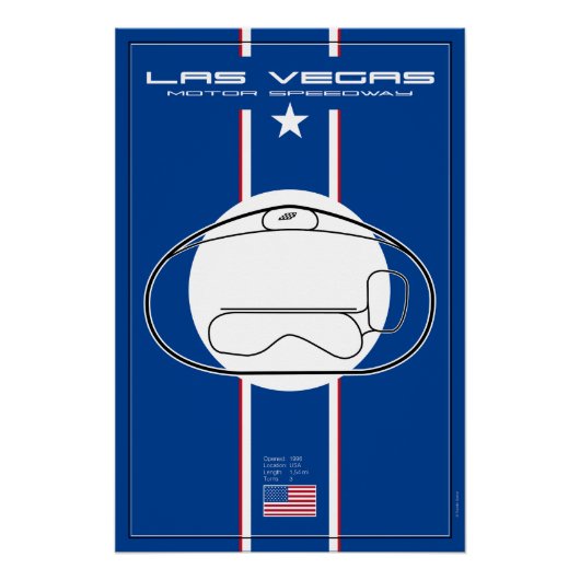 Las Vegas Motor Speedway Poster (Vorderseite)