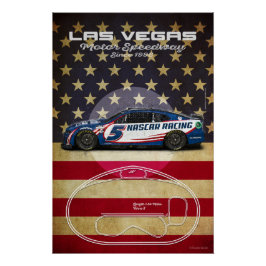 Las Vegas Motor Speedway Poster