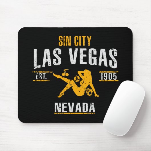 Las Vegas Mousepad (Mit Mouse)