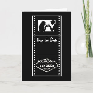 Las Vegas Movie Film Save the Date Card Ankündigung