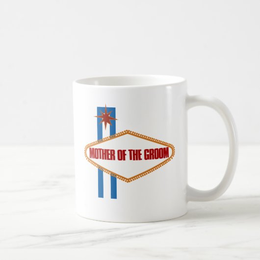Las Vegas-Mutter des Bräutigams Kaffeetasse (Rechts)