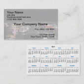 Las Vegas nachts Visitenkarte (Vorne/Hinten)