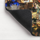 Las Vegas-NachtSkyline-Computer Mousepad (Ecke)