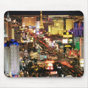 Las Vegas-NachtSkyline-Computer Mousepad