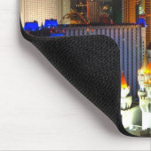 Las Vegas Nachtzeit Mousepad (Ecke)