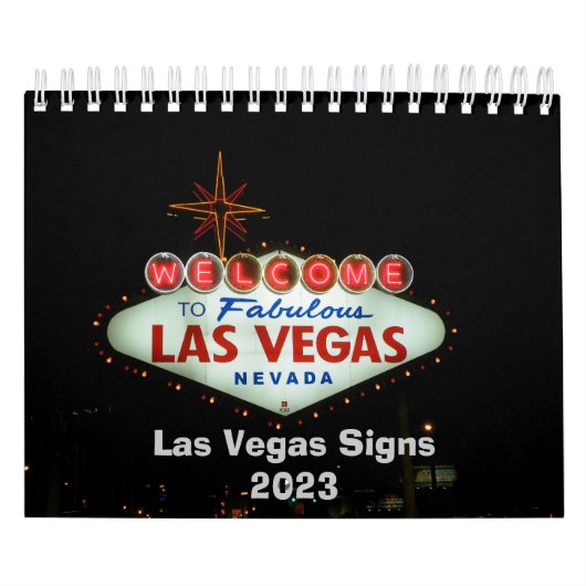 Las Vegas Neon Signs Kalender (Titelbild)