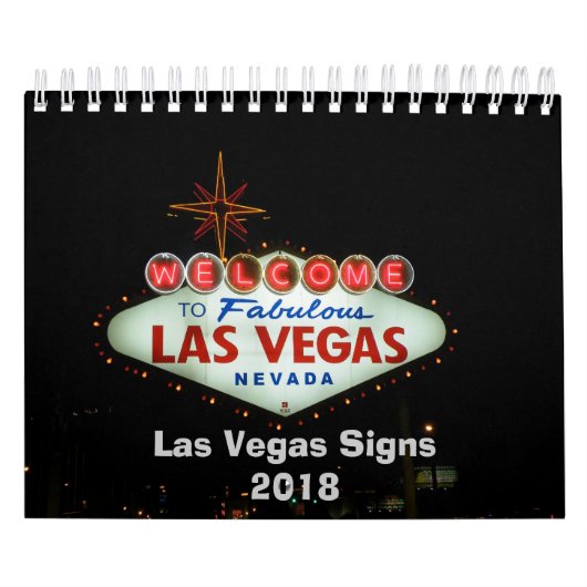 Las Vegas Neon Signs Kalender (Titelbild)