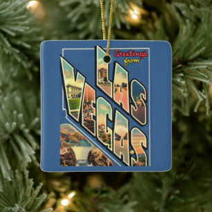 Las Vegas Nevada Begrüßung Keramikornament