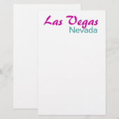 Las Vegas Nevada Briefpapier (Vorne/Hinten)