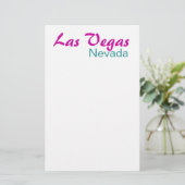 Las Vegas Nevada Briefpapier (Stehend Vorderseite)