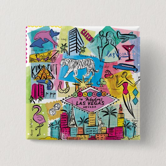 Las Vegas, Nevada Button (Vorderseite)