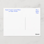 Las Vegas, Nevada Caesars Palace Casino Postkarte (Rückseite)