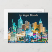 Las Vegas Nevada City Postcard Postkarte (Vorne/Hinten)