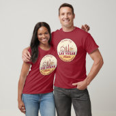 Las Vegas Nevada City Skyline Emblem T-Shirt (Unisex)