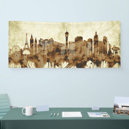 Las Vegas Nevada Cityscape Banner (Messe)