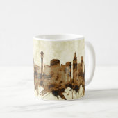 Las Vegas Nevada Cityscape Kaffeetasse (VorderseiteRechts)