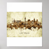 Las Vegas Nevada Cityscape Poster (Vorne)