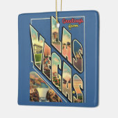 Las Vegas Nevada Greeting Keramikornament (Links)