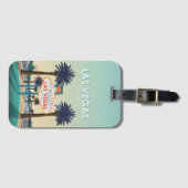 Las Vegas Nevada Herzlich Willkommen Unterkunft Vi Gepäckanhänger (Vorderseite (Horizontal))