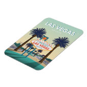 Las Vegas Nevada Herzlich Willkommen Unterkunft Vi Magnet (Linke Seite)