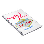 Las Vegas Nevada Hochzeit Notizblock (Rechte Seite)