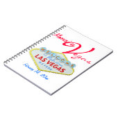 Las Vegas Nevada Hochzeit Notizblock (Linke Seite)