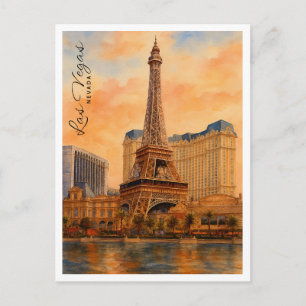 Las Vegas, Nevada Lebhafte USA Travel Feiertagspostkarte