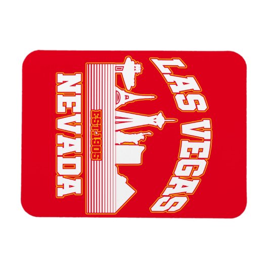 Las Vegas, Nevada Magnet (Horizontal)