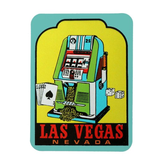 Las Vegas, Nevada Magnet (Vertikal)