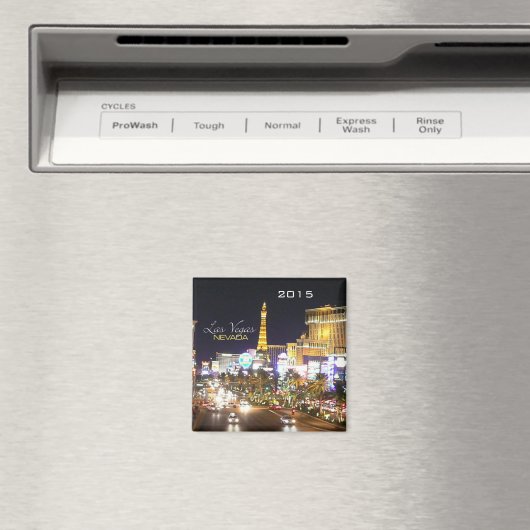 Las Vegas Nevada Magnet ändern Jahr (In Situ (Geschirrspüler))