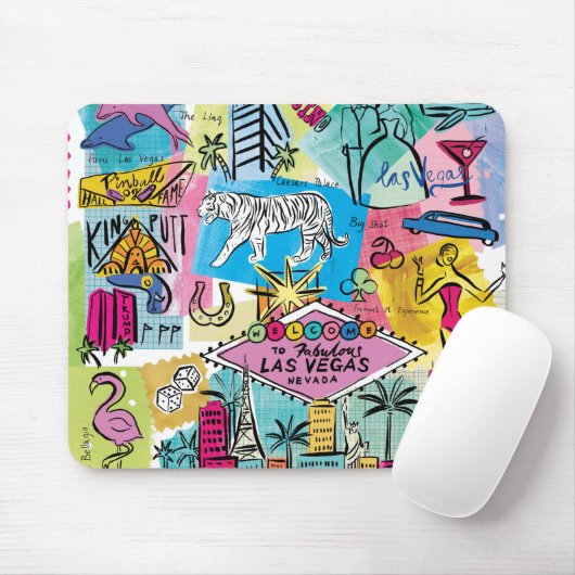Las Vegas, Nevada Mousepad (Mit Mouse)