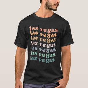 Las Vegas Nevada NV Vintag Retro 70er 80er Souveni T-Shirt