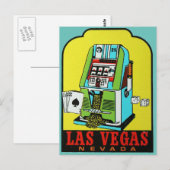 Las Vegas, Nevada Postcard Postkarte (Vorne/Hinten)
