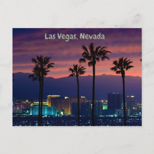Las Vegas, Nevada Postcard Postkarte (Vorderseite)