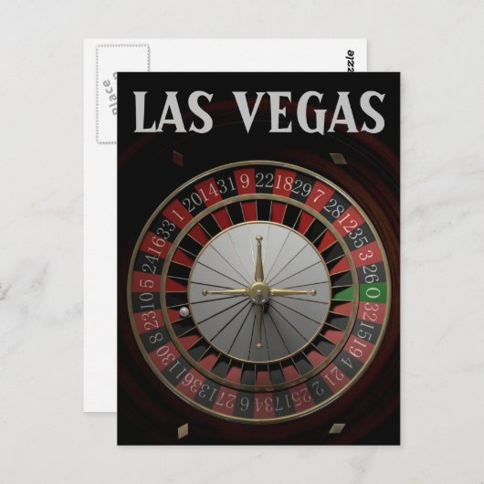 Las Vegas Nevada Postkarte (Vorne/Hinten)