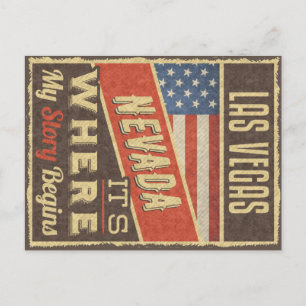 Las Vegas Nevada Postkarte