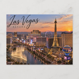 Las Vegas Nevada Postkarte