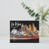 Las Vegas Nevada Postkarte (Stehend Vorderseite)